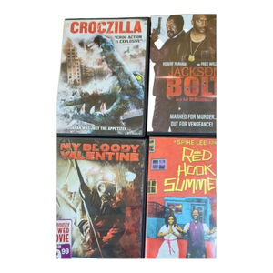 Set of 4 Classic DVDs - Croczilla, Red Hook Summer